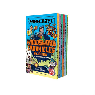 Minecraft Woodsword Chronicles 6 Book Slipcase cover image
